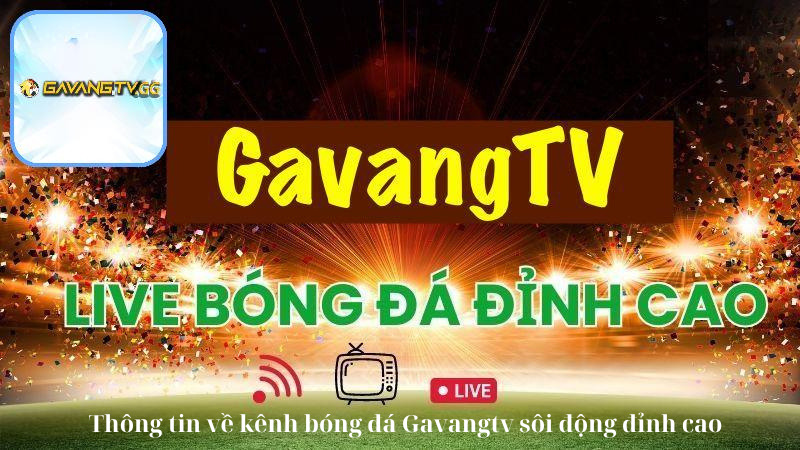 Thông tin về kênh bóng đá Gavangtv sôi động đỉnh cao